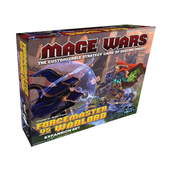 Juego de mesa Arcane Wonders Mage Wars Forcemaster vs Warlord