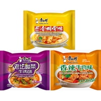 Fideo Instantaneo Kang Shi Fu Pack 3 Sabores