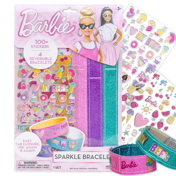 Kit de Pulseras Barbie Horizon Group USA – Más de 100 Pegatinas