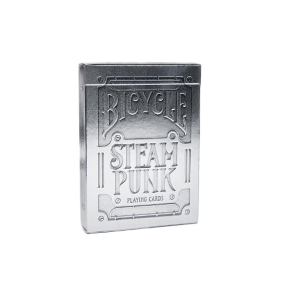 Baraja de juego Theory11 8,9 × 6,4 cm Silver Steampunk