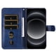 thumbnail image 4 of Funda con Cremallera para Xiaomi 14 Ultra 5G, Carcasa Cartera de Cuero PU con Soporte y Tarjetero, 4 of 6
