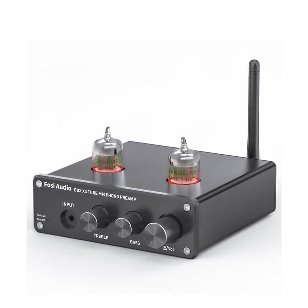 Preamplificador Bluetooth Para Tornamesas Fosi Audio Box X3