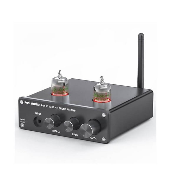 Preamplificador Bluetooth para Tornamesas Fosi Audio Box X3