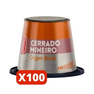Café Caribe - Cerrado Mineiro Origen Brasil - 100 Cápsulas De Café Compatibles Con Nespresso®