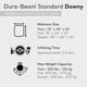 thumbnail image 3 of Colchón inflable Intex 64761E Dura-Beam Standard Downy Twin, 3 of 9