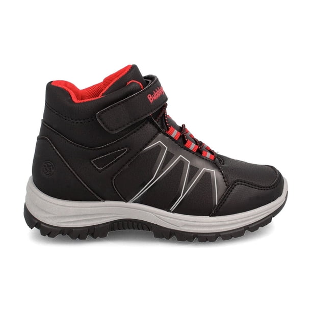 Botín Niño Bubblegummers Charman Negro-Rojo