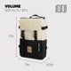 thumbnail image 2 of Mochila Topo Designs 20 L Nylon Blanco Hueso/Negro, 2 of 9