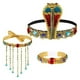 thumbnail image 1 of 3 Piezas De Collar Y Pulsera De Disfraz Egipcio Para Mujer Para Festival De Halloween, 1 of 3