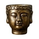 thumbnail image 5 of Cemento Buddha Cabeza Flor Estatua Bonsai Florero De Flor Para El Patio De Interior Bronce De Regalo, 5 of 5