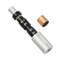 Ioensy - Herramienta De Extracción E Instalación De Bujes De Ojal De Amortiguador Trasero, Kit De Reparación De Carretera Plateado