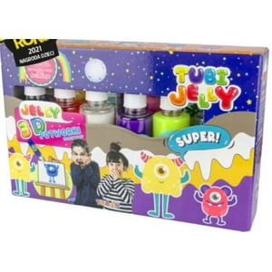 Tuban - Set Tubi Jelly 6 Colores - Monstruos
