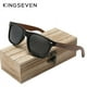 thumbnail image 3 of Handmade Wooden Sunglasses by KINGSEVEN - UV400 Protection, Polarized Lenses, Retro Design - Perfect for Men & Women!, 3 of 5