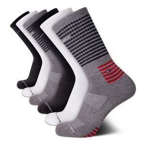 Calcetines Redondos Tommy Hilfiger Performance, Acolchados, Paquete De 6, Para Hombre