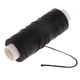 thumbnail image 3 of Cable de hilo de poliéster encerado plano de 1 rollo para accesorios de costura Negro, 3 of 5