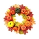 thumbnail image 1 of Corona Artificial De Halloween Para La Ventana Exterior De La Casa Con Motivo De La Cosecha De Acción De Gracias, Sin Girasoles, 1 of 3