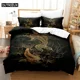 thumbnail image 1 of Creative Pattern Bedding Set Duvet Cover Set Bedding Digital Printing Bed Linen Size Bedding Set Fashion Design Bed Sheets, 1 of 5