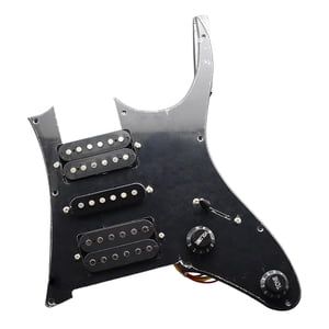 Bothyi - Humbucker Coil Guitar Pickguard Pickup Para Guitarras Eléctricas Acústicas Fitting Black