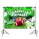 thumbnail image 1 of Rugby, rugby, vajilla para fiestas de cumpleaños infantiles, platos de papel, pañuelos, manteles, artículos decorativos para fiestas, 1 of 5