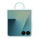 thumbnail image 1 of Funda para Samsung Galaxy Z Flip7 con anillo oficial de silicona color menta, 1 of 9