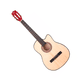 thumbnail image 2 of Guitarra Electroacústica 38 Pulgadas Con Funda Epic Cutaway Color Natural, 2 of 2