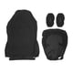 thumbnail image 1 of Funda de asiento para silla de juego, fundas para silla, fundas de protección para silla lavables, suaves y extraíbles, para silla de ordenador, silla Negro, 1 of 5
