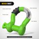 thumbnail image 4 of Grillete D-Ring Nilight 3/4" de alta resistencia, set de 2, 9500 lb, 4 of 7