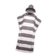 thumbnail image 5 of Surf Poncho Sudor Absorbente Toalla De Playa Con Capucha Hombres Mujeres Natación Capa Gris, 5 of 5