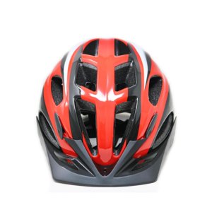 Casco Radical Mountain Mtb Con Luz Rojo Negro L 58-61Cm