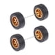 thumbnail image 1 of 4 Piezas De Repuesto De Ruedas A Escala 1/64 Para Modelo De Coche Fundido A Presión, Camión RC Para Niños, Dorado B, 1 of 3