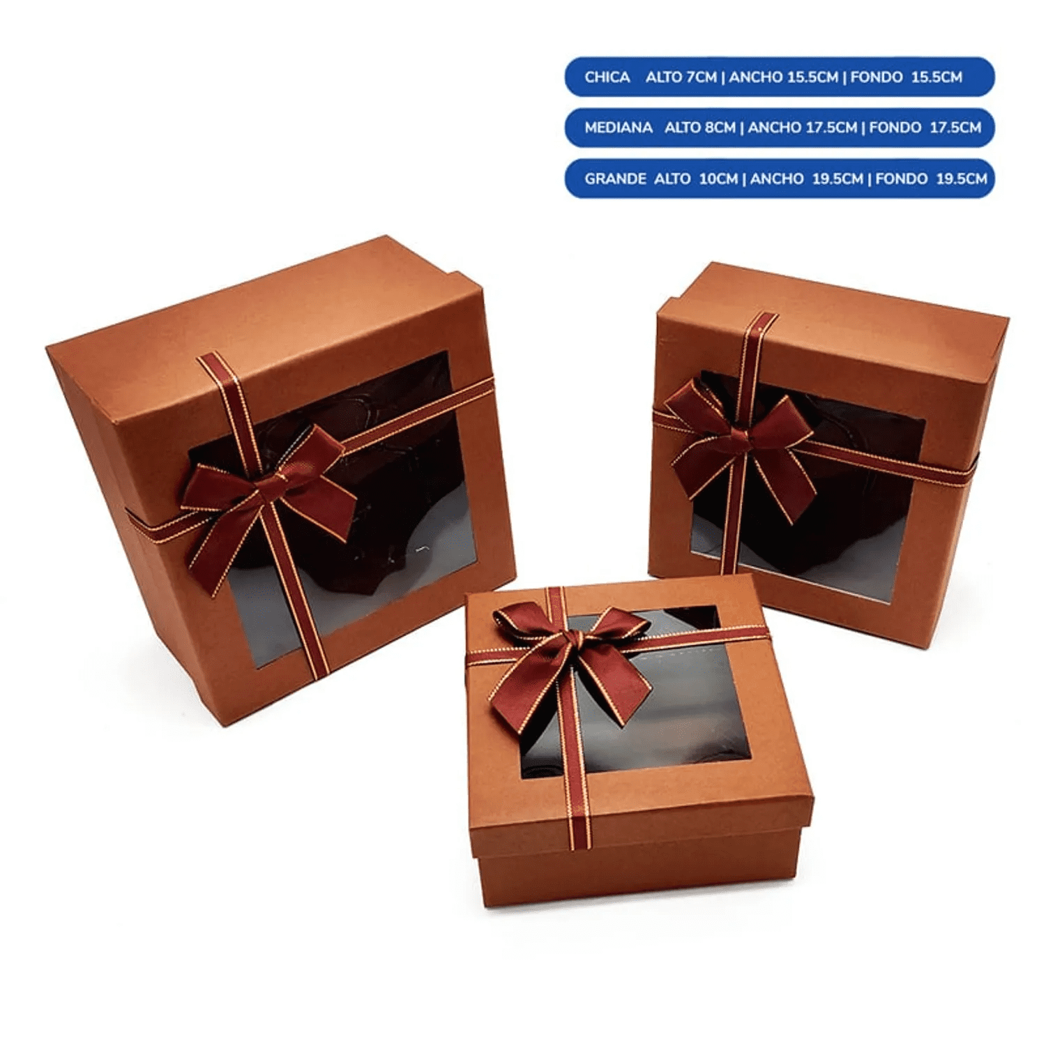 Genérico - Caja Rectangular Triple Cafe X1 Uni