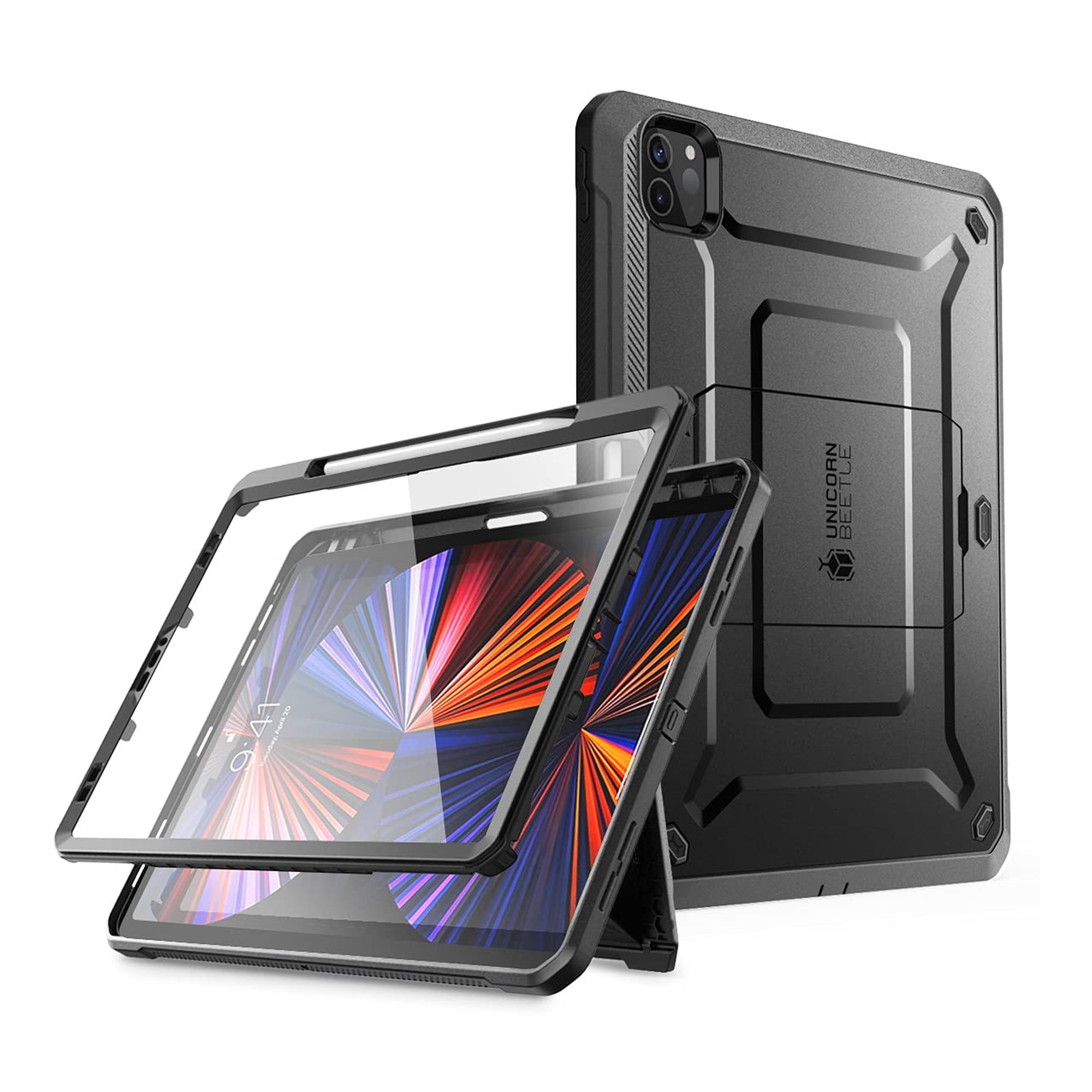 Funda Supcase Unicorn Beetle Pro Para Ipad Pro 12,9" Negra