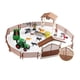thumbnail image 3 of Mini Barn Farm Toys Playset Fence Farm Playset Para Niños Niñas De 3 A 12 Años Estilo B, 3 of 5