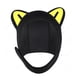 thumbnail image 3 of Gorro Con Capucha Para Buceo Con Orejas De Gato, Gorro Encantador Para Surfear, Para Navegar, Kayak, Canoa, Oreja Amarilla Negra S, 3 of 3