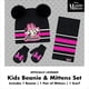 thumbnail image 2 of Set de Gorro, Bufanda y Manoplas para Niños Pequeños de Minnie Mouse de Disney, 2 of 6