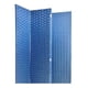 thumbnail image 2 of Biombo De Madera Resistente 4 Paneles Ladrillo 180cmx180cm azul oscuro, 2 of 3