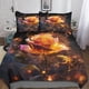 thumbnail image 1 of Juego De Funda Nórdica Flame Rose Con Estampado 3d Ropa De Cama Decorativa Funda De Edredón True Love Con Cremallera Oculta Juegos De Ropa De Cama Funda Nórdica Para Niños Adultos Y Ado, 1 of 3