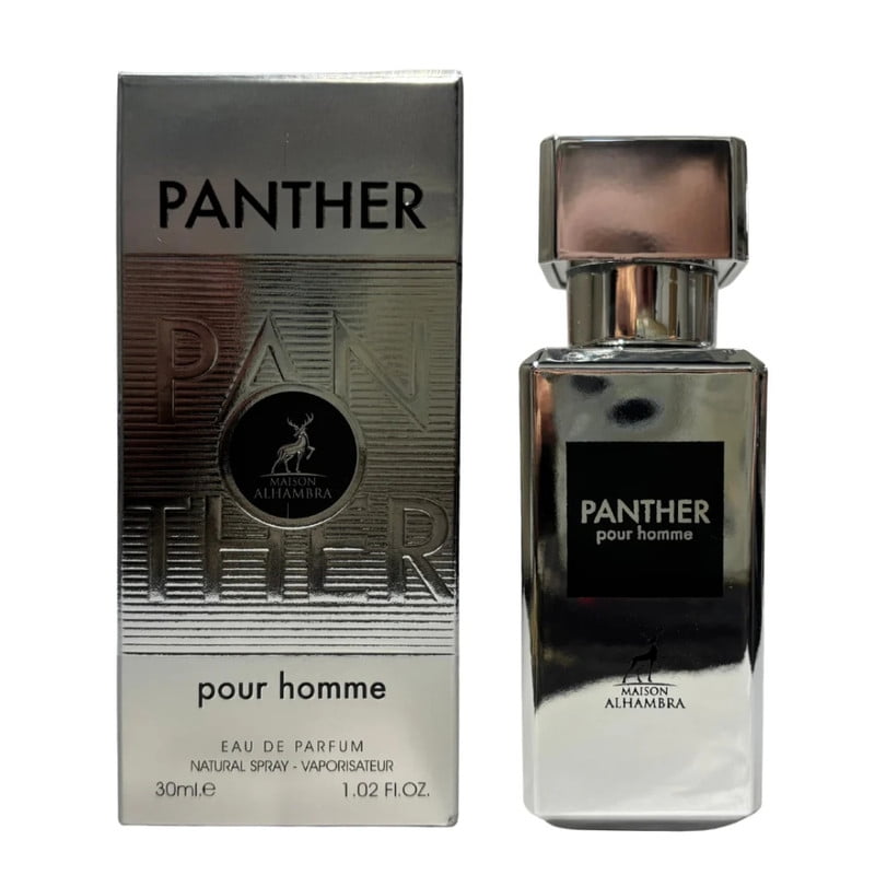 Perfume Maison Alhambra Panther Edp 30ml Hombre – Fragancia Aromática Pimienta Y Bergamota