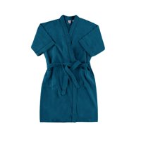 Teka - Bata Venus Azul Atlántico Terciopelo L - 300G/M² - 100% Algodón