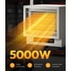 thumbnail image 3 of Calentador de garaje OYLUS Electric 5000 W 240 V con doble sobrecalentamiento, 3 of 9