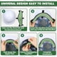 thumbnail image 4 of 12 Piezas De Banda Absorbente Para Casco De Seguridad Tela Lavable De 3 Capas, 4 of 7