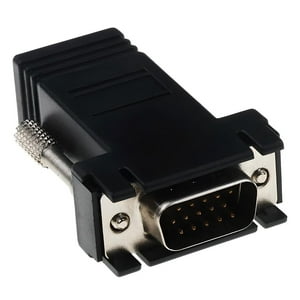 Eon - Adaptador Vga Macho A Rj45 Lan Extensor Video Cat5 6