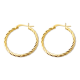 thumbnail image 1 of Argollas De Plata Baño De Oro Concon 30mm, 1 of 3