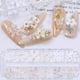 thumbnail image 2 of 60 piezas de adornos de flores blancas para decoración de uñas, calcomanías de purpurina para uñas, decoración 3D de flores blancas, diseño de mariposa y oso, accesorios de joyería para uñas de salón, 2 of 4