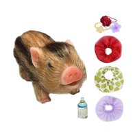 Bothyi - Juguete De Cerdo Renacido En Miniatura Divertido Para La Decoración Del Hogar Accesorios Para Fotos Regalo De Cumpleaños Estilo C