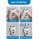 thumbnail image 4 of Colgador de Cuadros LZC 91 uds 40 lb / 18 kg de alta resistencia, 4 of 7
