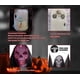 thumbnail image 3 of Fantasma colgante aterrador para Halloween, decoración para exteriores e interiores, gran fantasma volador activado por sonido con ojos brillantes y gritos espeluznantes, decoración para el patio de H, 3 of 7