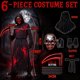 thumbnail image 2 of Disfraz iluminado de Segador (Grim Reaper) para niños – Loyalboom, 2 of 8