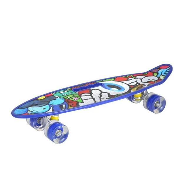 Patineta Tabla De Skate Penny Celeste