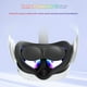 thumbnail image 5 of Kit de accesorios 7 en 1 para el casco de realidad virtual Meta Quest 3: empuñaduras para el mando, correa de mano, funda facial de silicona y juego de protectores de lente.-Rojo, 5 of 5