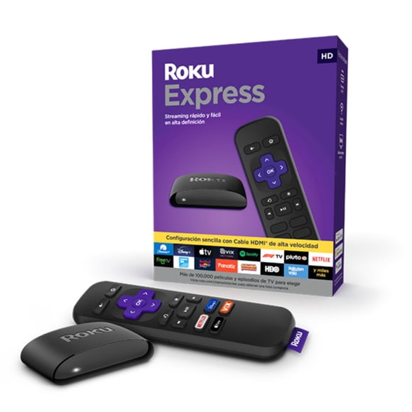 Reproductor Roku Streaming Express 3960RW (1080p high definition, 60FPS)